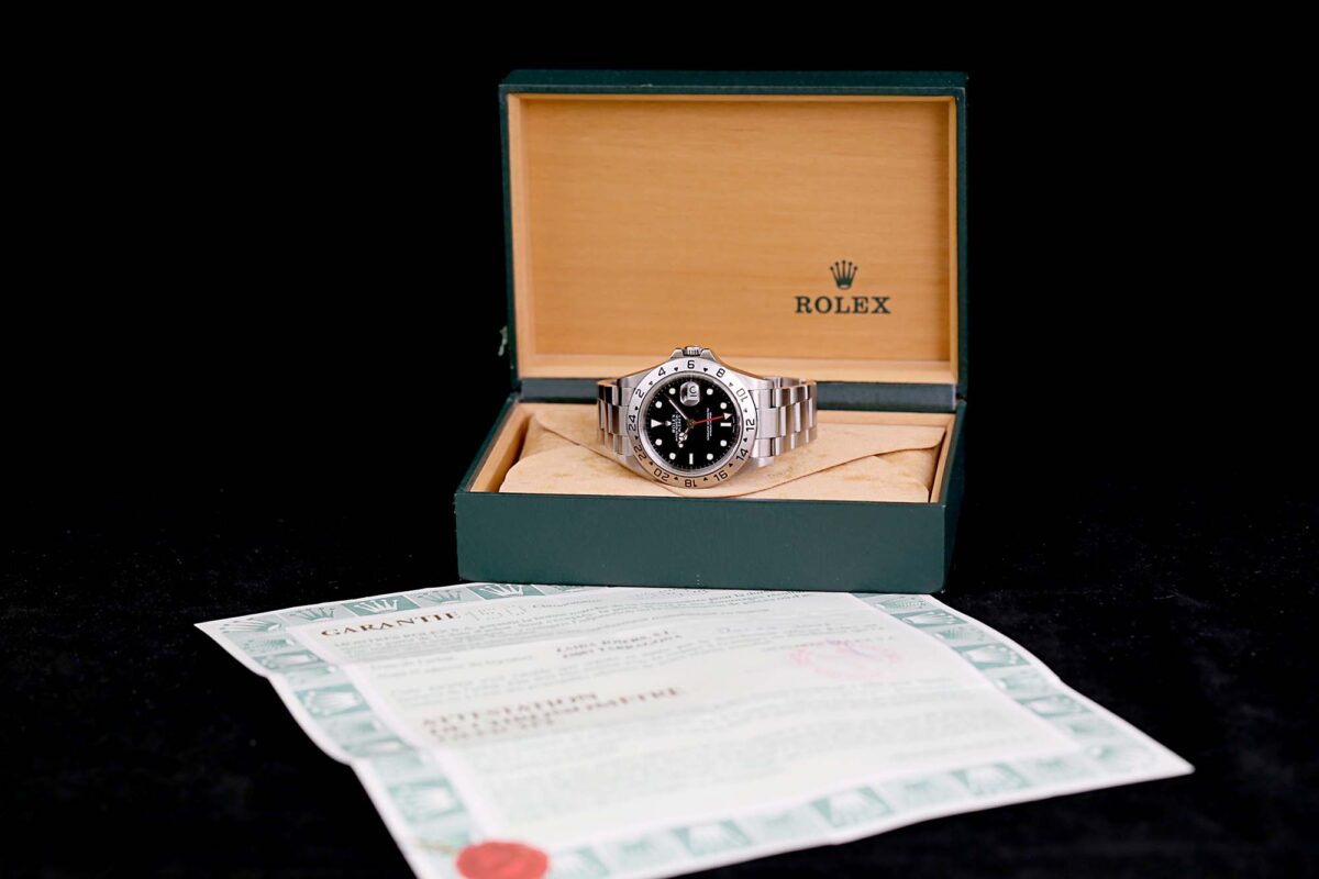 Rolex Explorer Ii 16570 Rolex Box Zertifikat Sel 0730