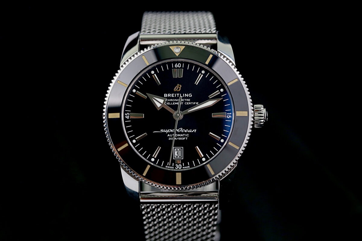 Breitling Superocean Heritage II 46, Box + Zertifikat, Top Zustand, Neuer Service