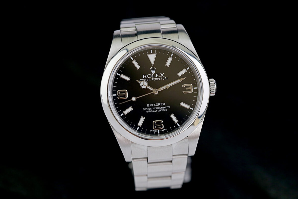 Rolex Explorer, Ref: 214270, MK1, Eingestelltes Modell, keine Stretch, 39mm