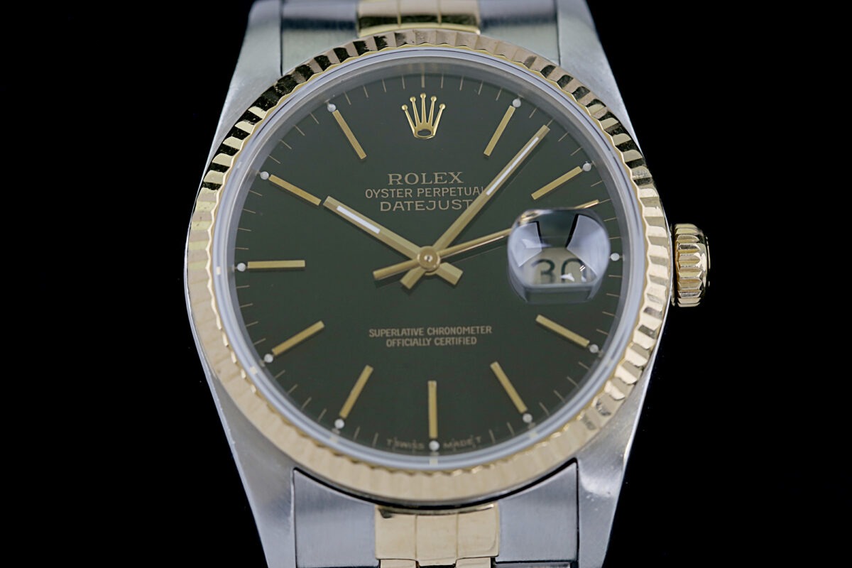 Rolex Datejust 36, Ref: 16233, FULL SET, Stahl/Gold, Jubilee, 36mm – Bild 3