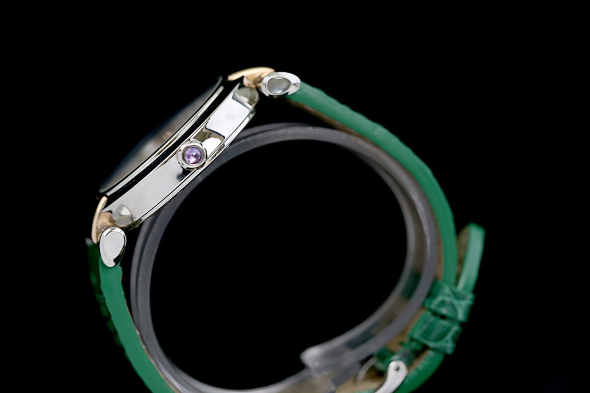 Chopard Imperiale, Stahl + 18K. Rosegold, Perlmutt, Top Zustand, Chopard Lederband – Bild 7