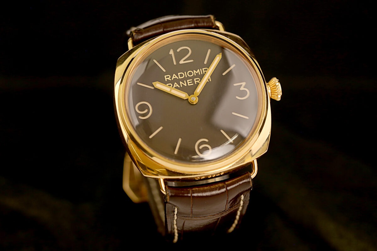 Panerai Radiomir 3 Special, Ref: PAM 00379, 18K.Rosegold, 47mm