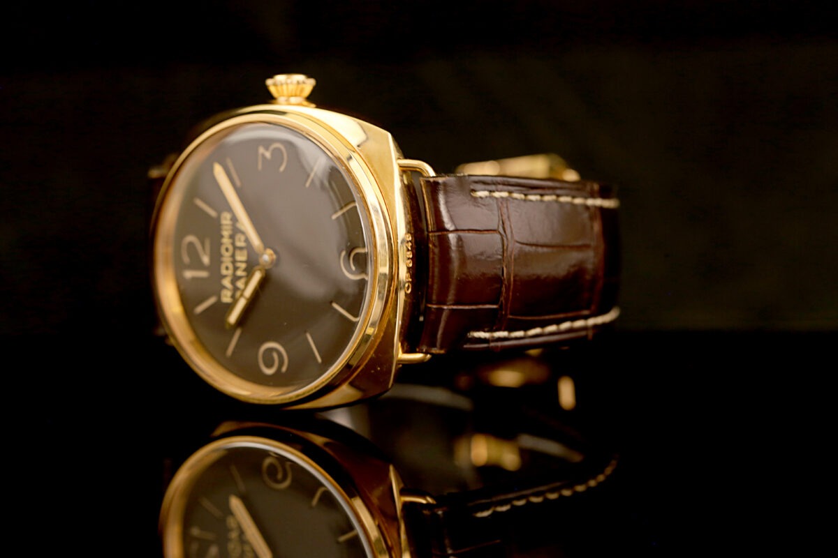 Panerai Radiomir 3 Special, Ref: PAM 00379, 18K.Rosegold, 47mm – Bild 11