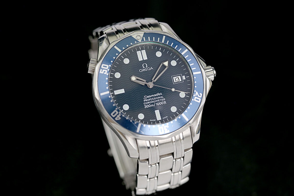 Omega Seamaster Diver 300 M, Automatik, 41mm, Blaues Blatt + Lünette