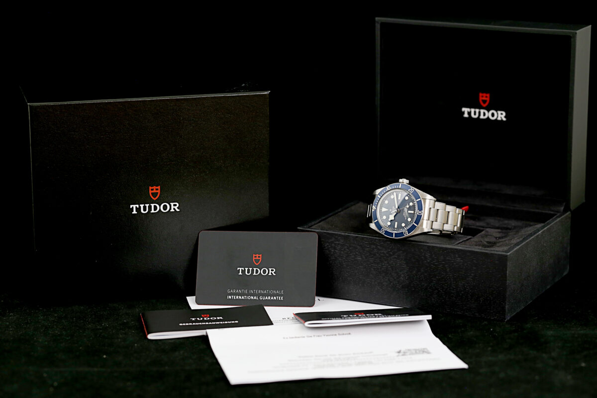 Tudor Black Bay Fifty-Eight, 39mm, 1er Hand, FULL SET, Unpoliert, Blaues Blatt & Lünette – Bild 12