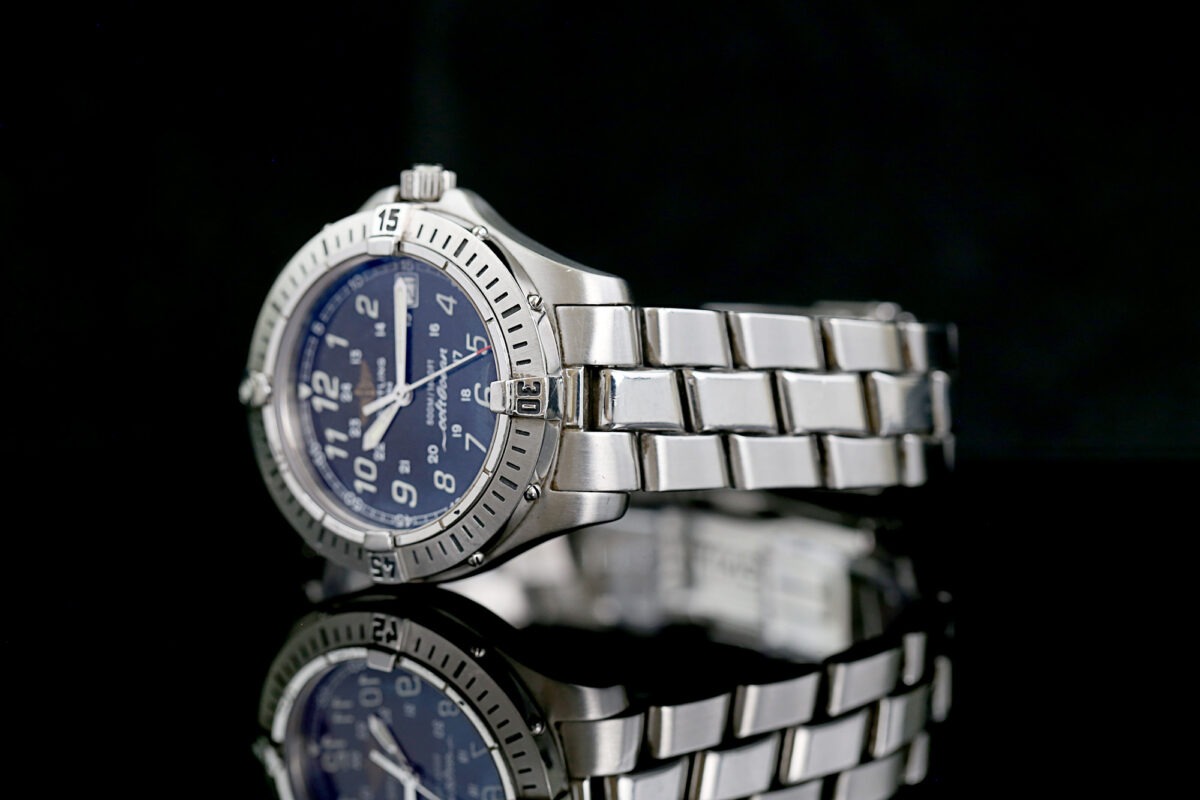 Breitling Colt Quartz Ocean, Ref: A64350, Schwarzes Blatt, Breitling Band + Faltschließe, Quarz – Bild 11