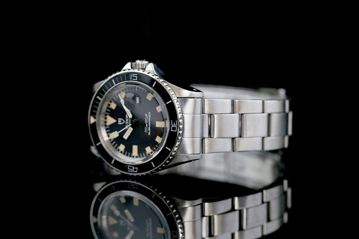 Tudor Mini-Sub, Ref: 94400, nice Patina, Faltband, Rolex Teile – Bild 10