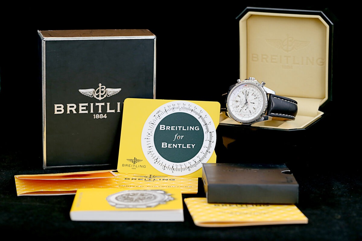 Breitling Bentley Motors, FULL SET, 2006, Breitling Band + Schließe, 49mm – Bild 13