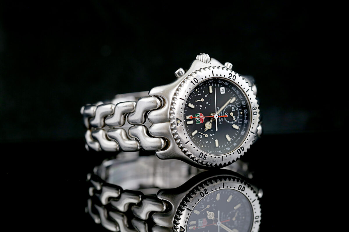 TAG Heuer Professional, 39mm, Chronograph, Quarz, Unisex – Bild 9