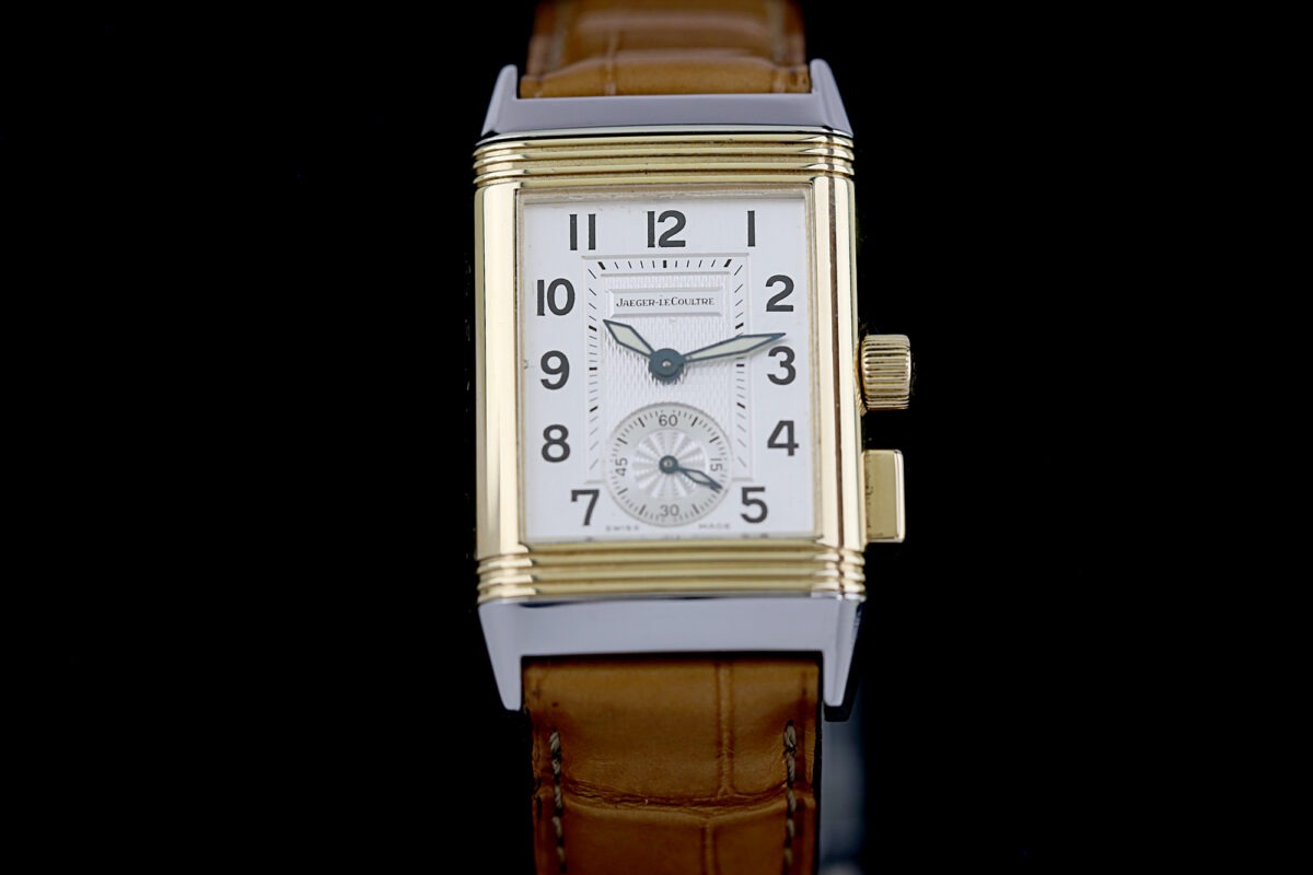Jaeger-LeCoultre Reverso Memory, Stahl/Gold, 23 x 39mm, Handaufzug – Bild 3