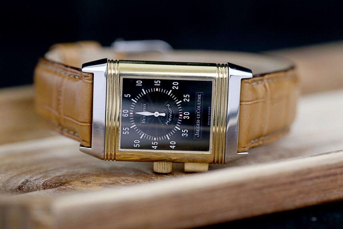 Jaeger-LeCoultre Reverso Memory, Stahl/Gold, 23 x 39mm, Handaufzug – Bild 13