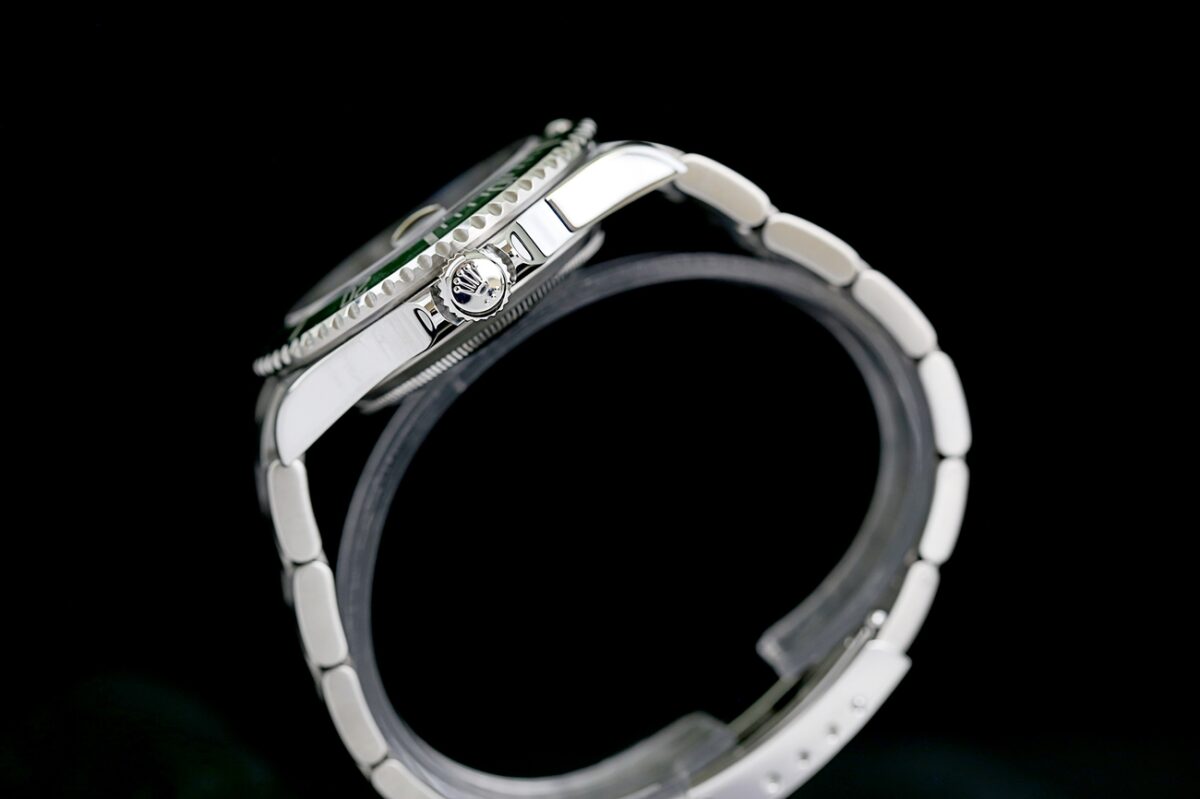 Rolex Submariner Date 16610LV Fullset Kermit Mk1 Flat 4 F Serie Flat four nice condition – Bild 9